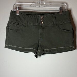 Love Revival Olive Green Women's Shorts